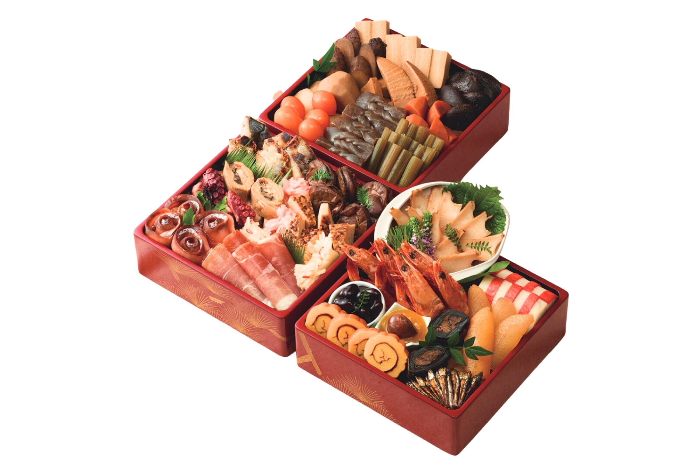 予約おせち料理『雅』セット　44品目【重箱付き】