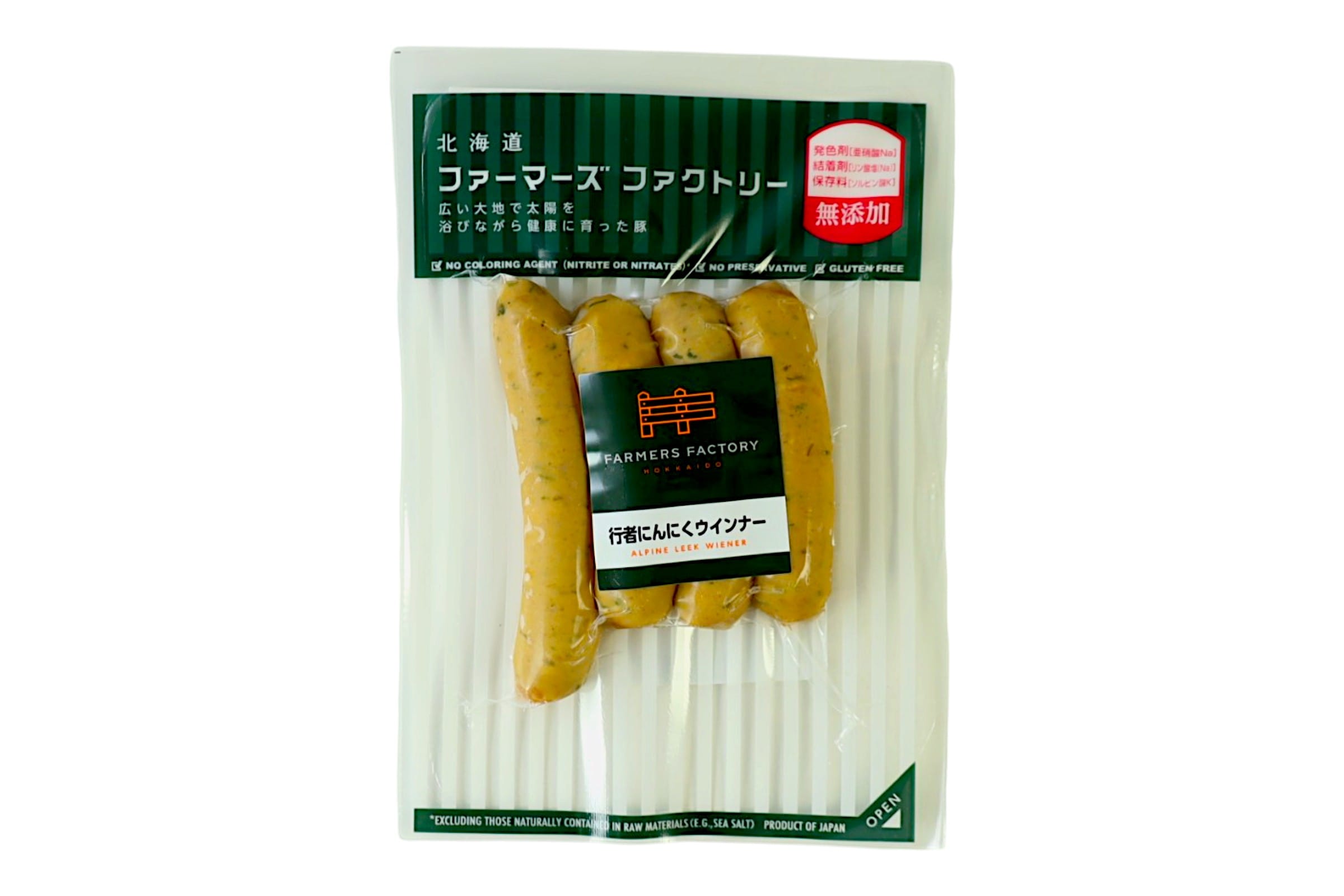北海道ポーク　行者にんにくウインナー 〈冷蔵〉