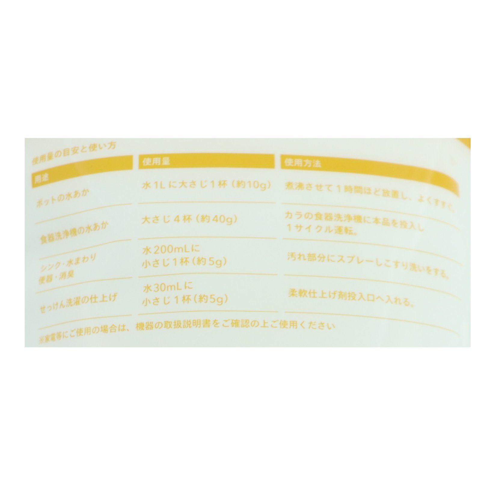 MIYOSHI 暮らしのクエン酸