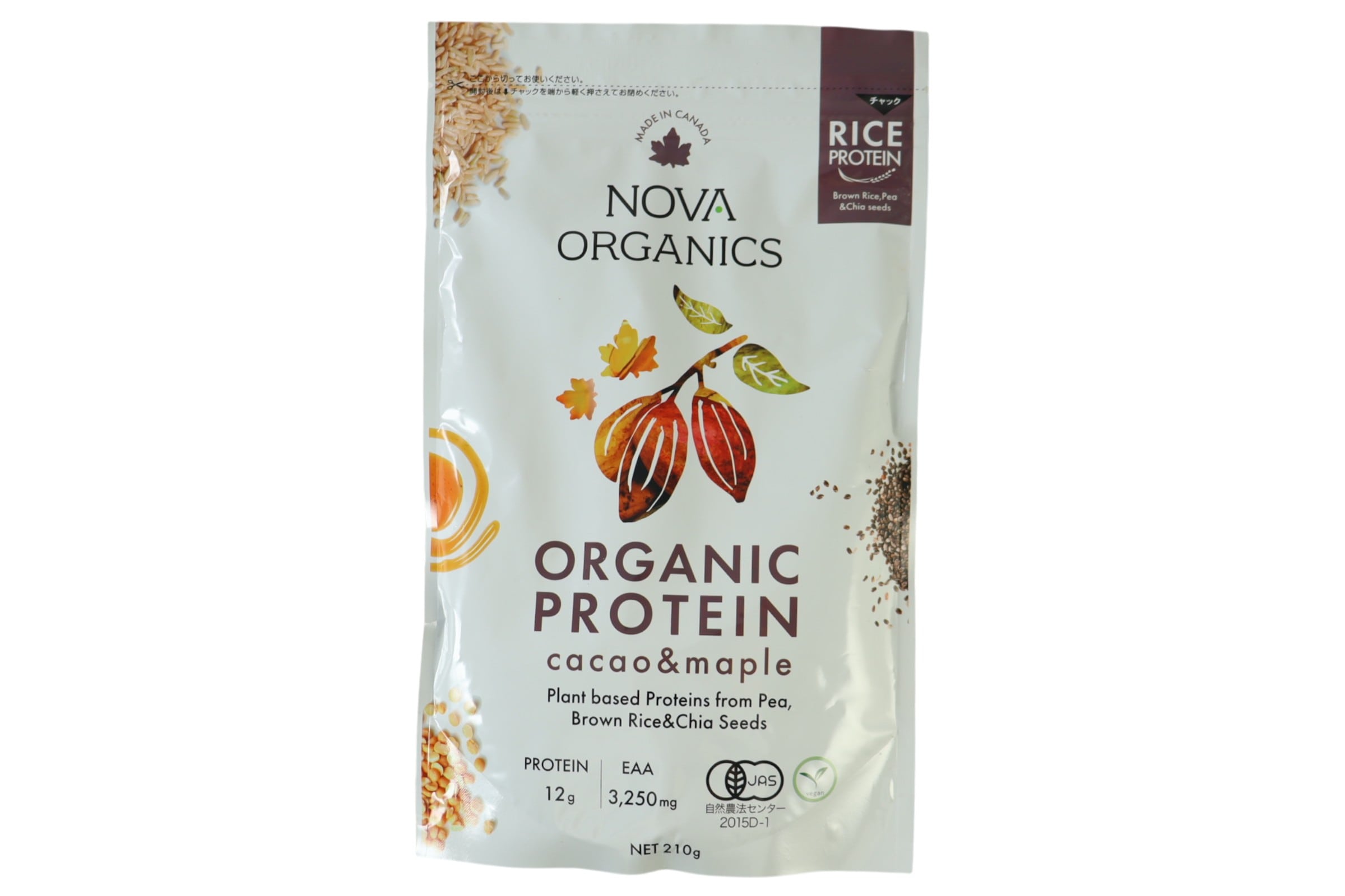 オーガニックプロテイン カカオ＆メープル