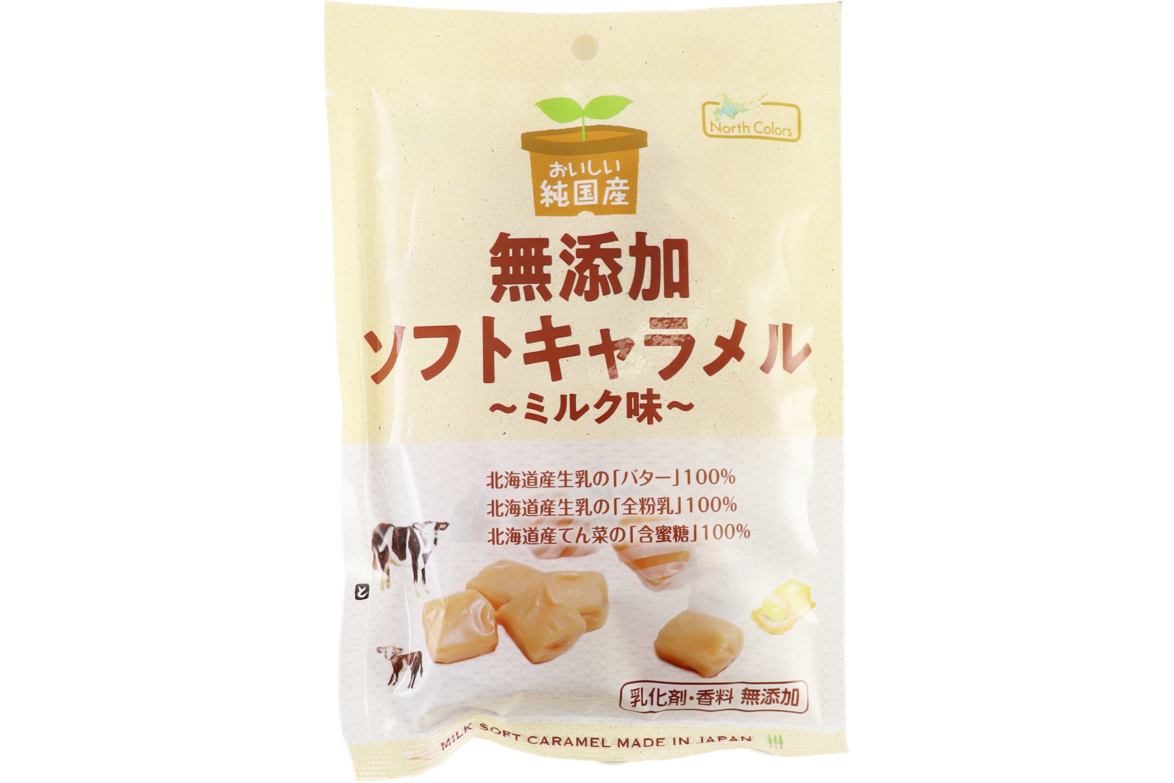 純国産ソフトキャラメル　ミルク味