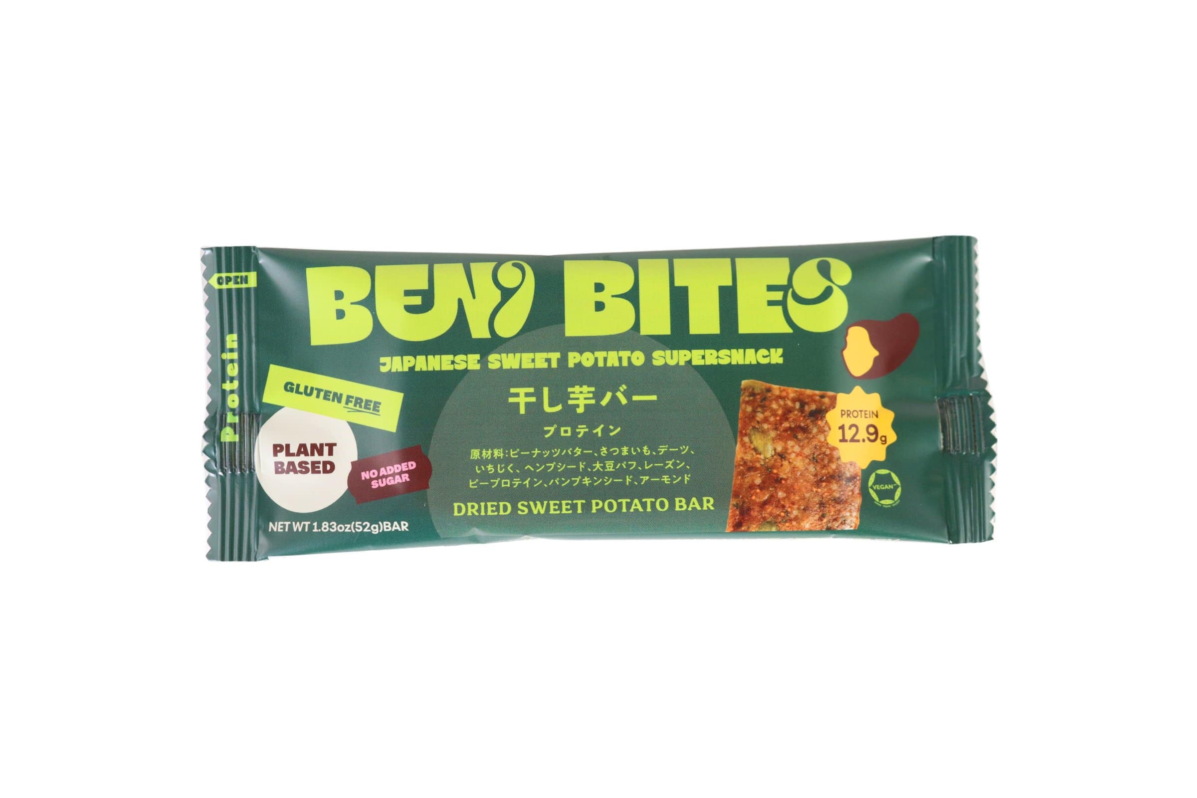 BENI BITES 干し芋バー プロテイン
