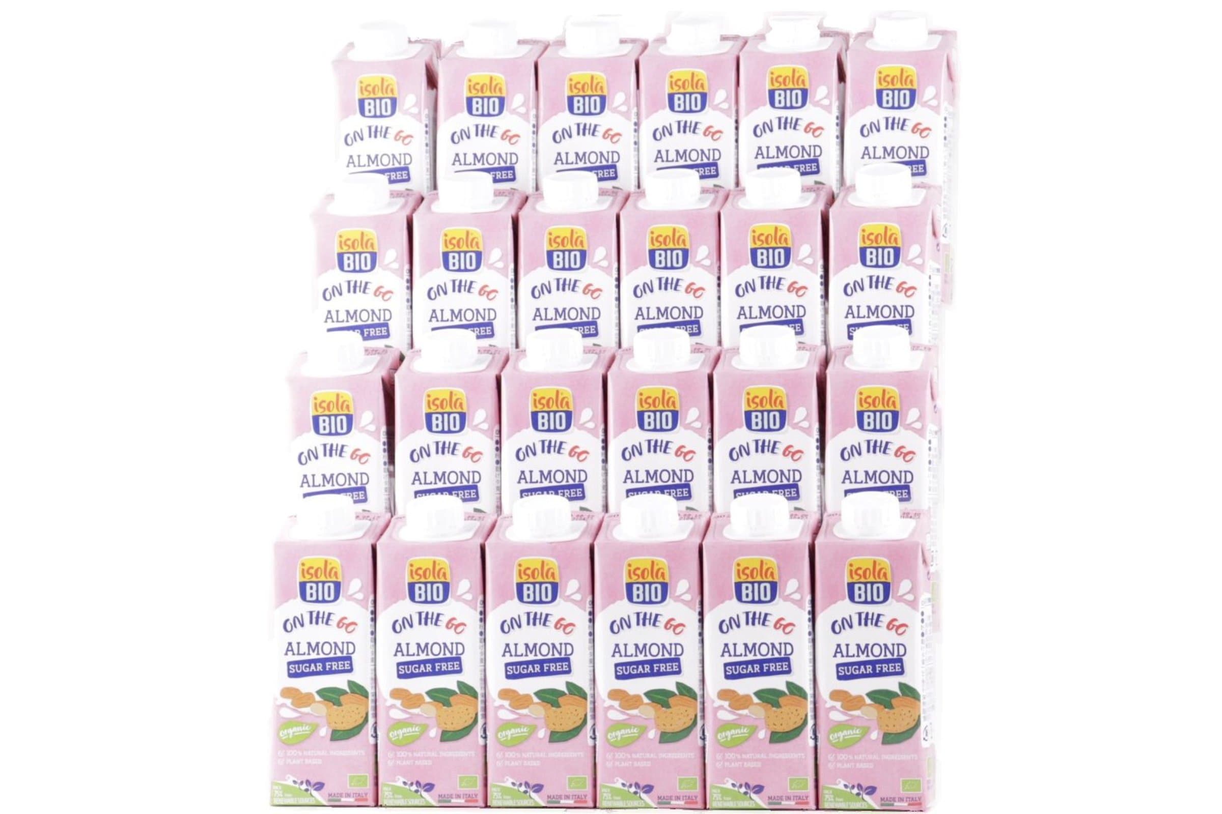 ON THE GO アーモンドミルク(無糖）250ml／1ケース24本入り【ポイント2倍】