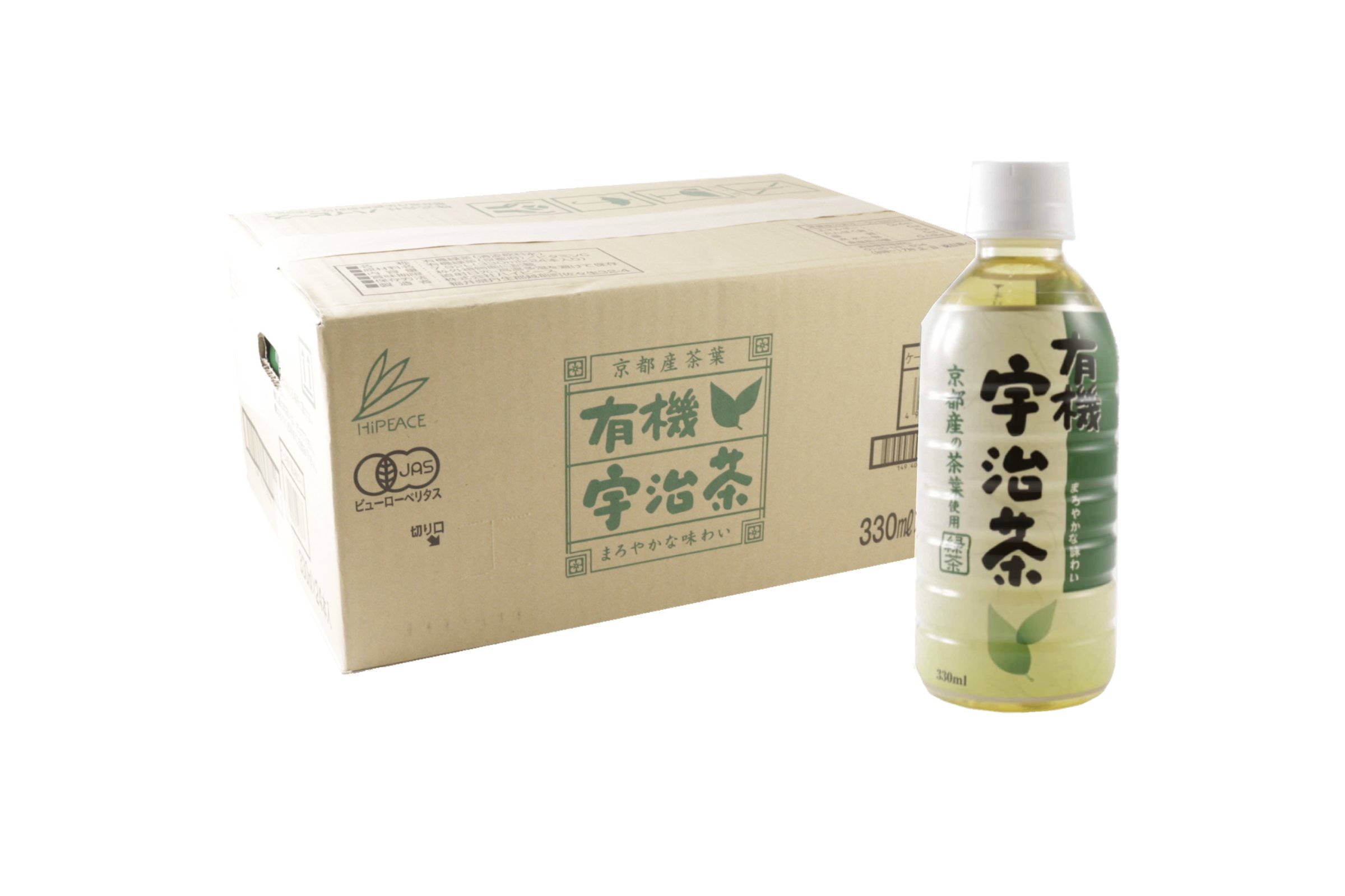 有機宇治茶330ml  12点セット【ポイント2倍】