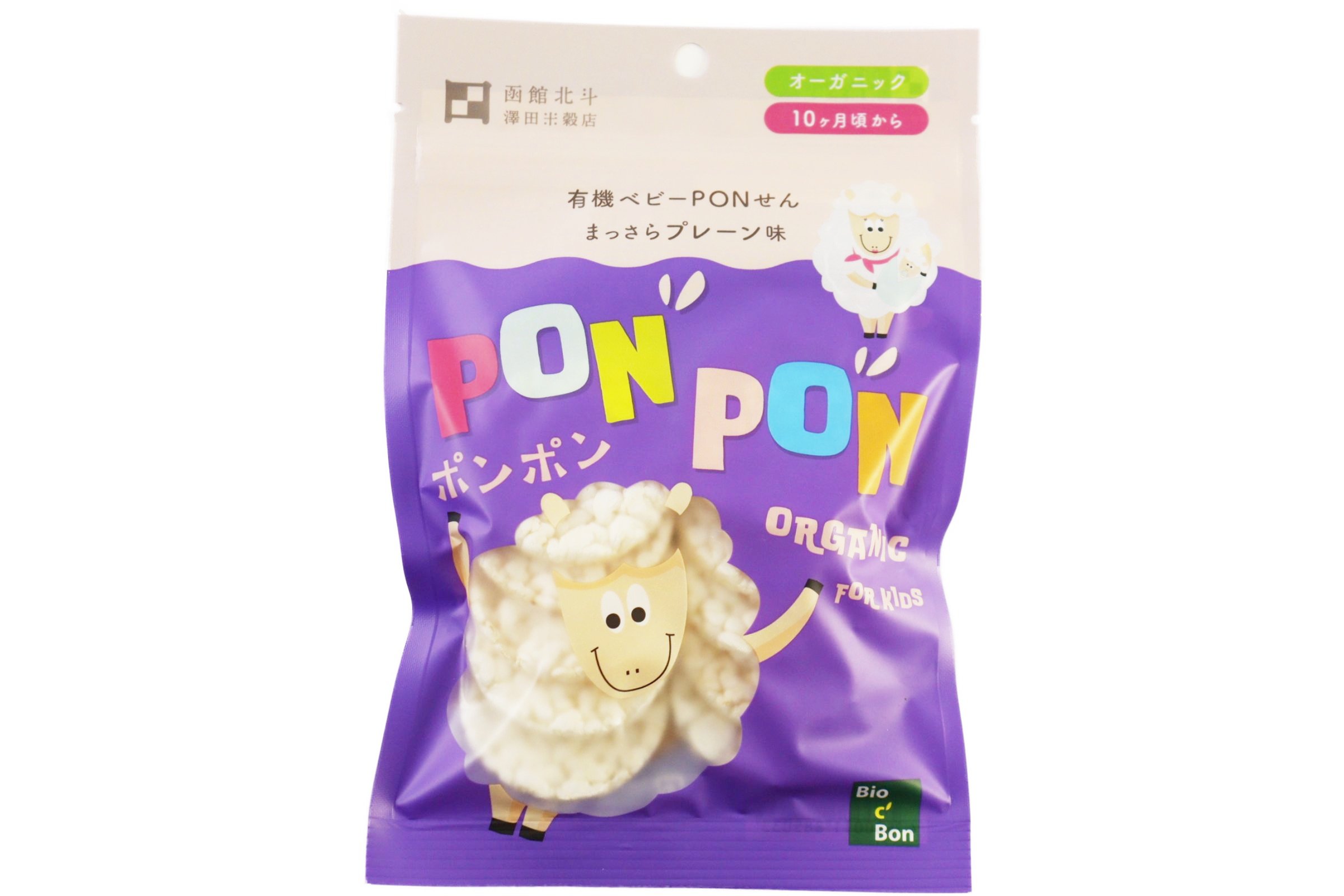 有機ベビーポンせん　プレーン味