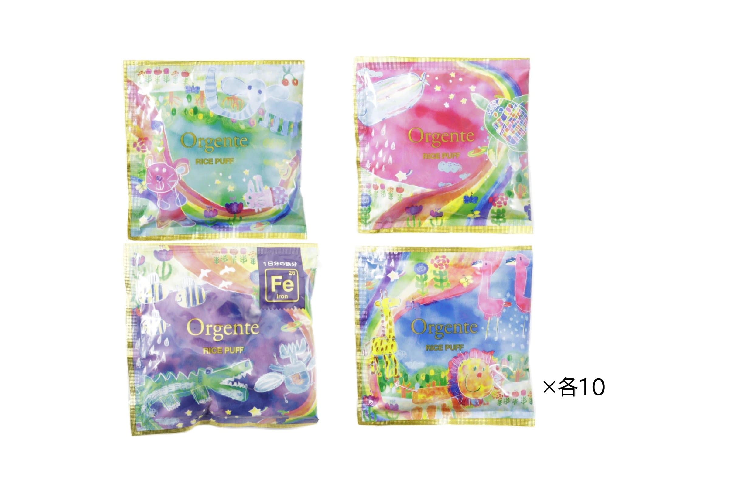 幼児用パフ菓子40個セット