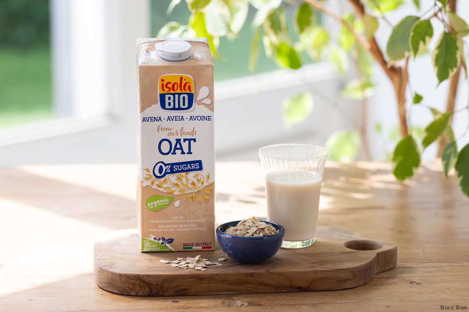 【賞味期限間近】オーガニック オーツミルク(無糖) 1L/1ケース6本入り isolaBIO