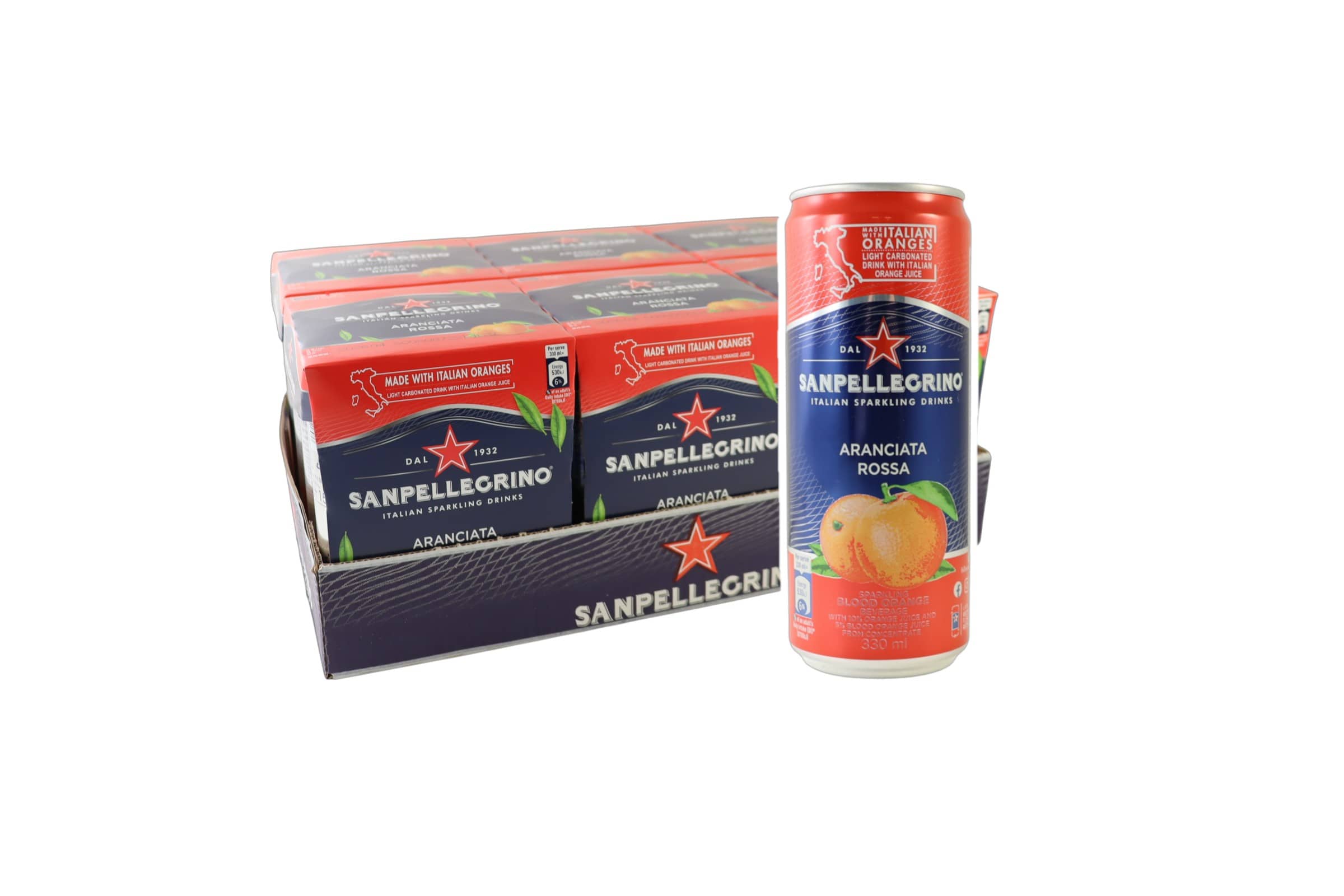 【送料無料】アランチャータロッサ(ブラッドオレンジ)缶24本セット【ポイント5倍】