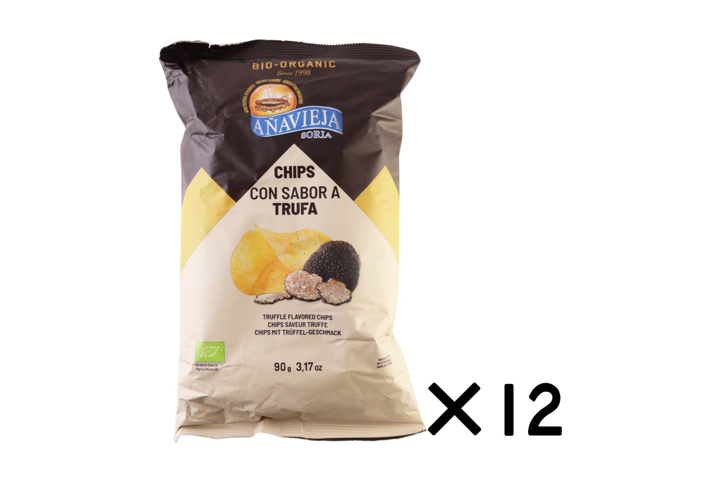 【送料無料】オーガニックポテトチップス（トリュフ）12点セット