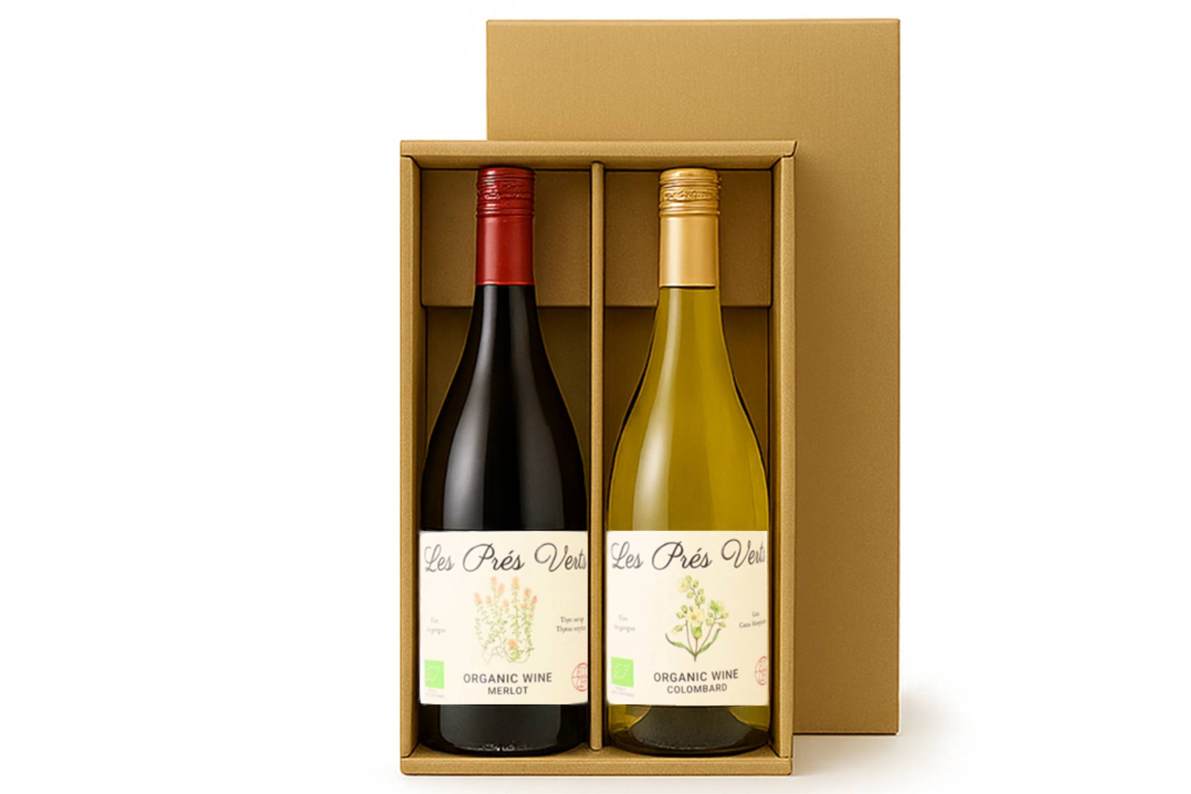 フランスワイン赤白2本セット レ・プレヴェール【送料無料】