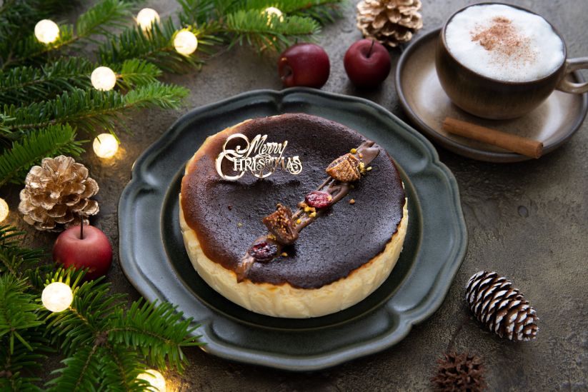 濃厚バスククリスマスケーキ　５号（約15㎝）