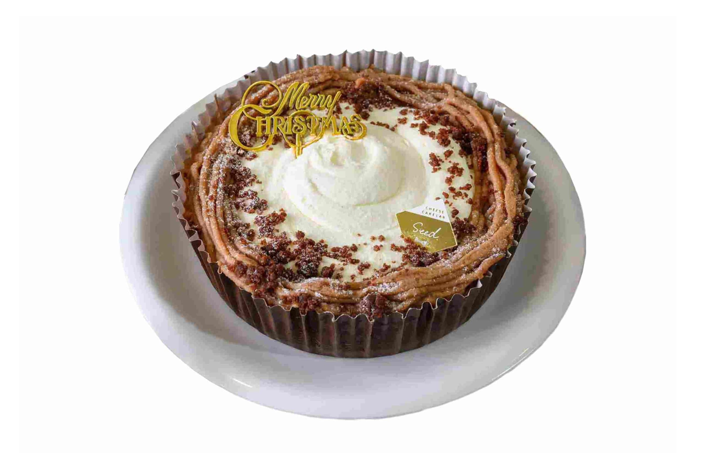 モンブランクリスマスチーズケーキ　５号（約15㎝）