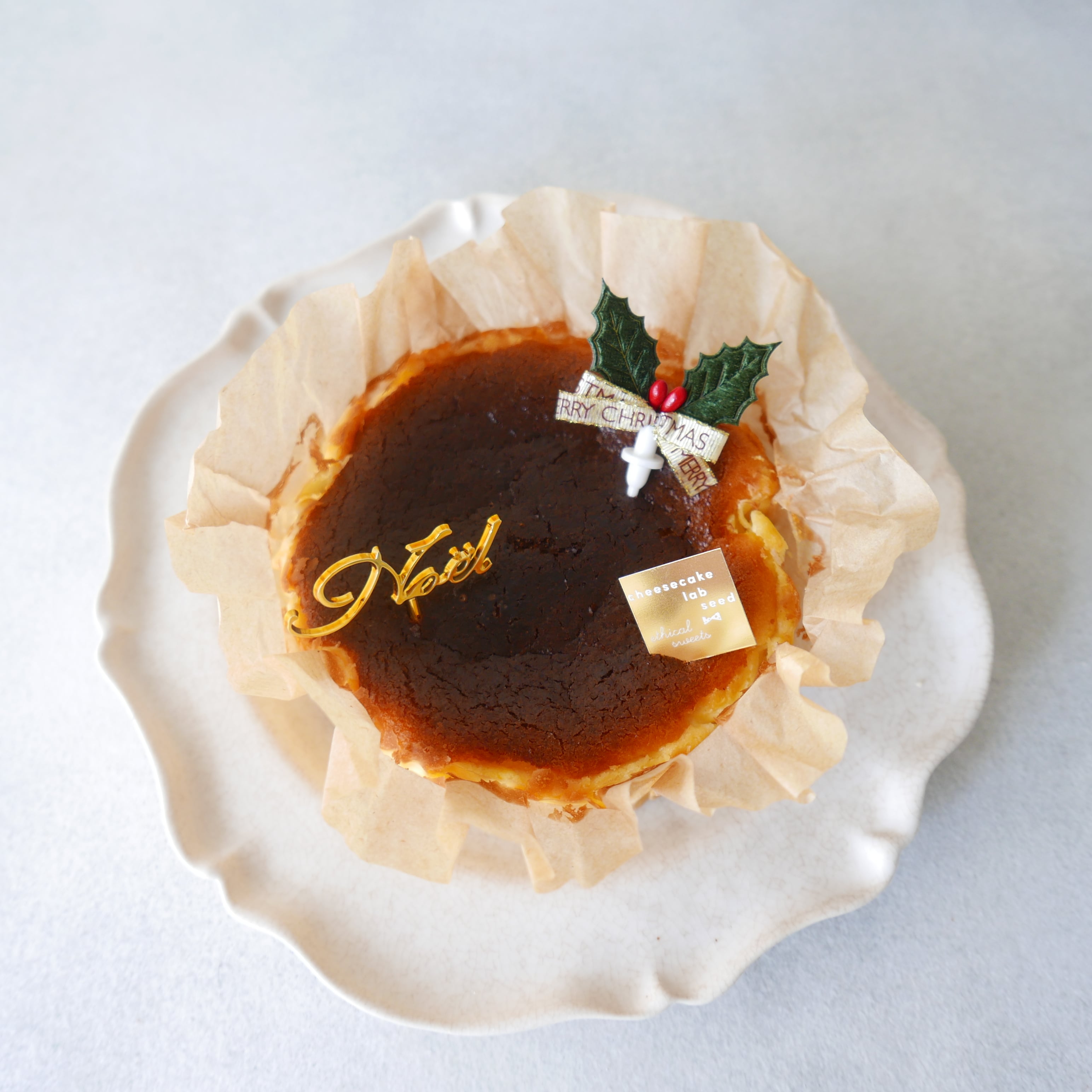 濃厚バスククリスマスケーキ