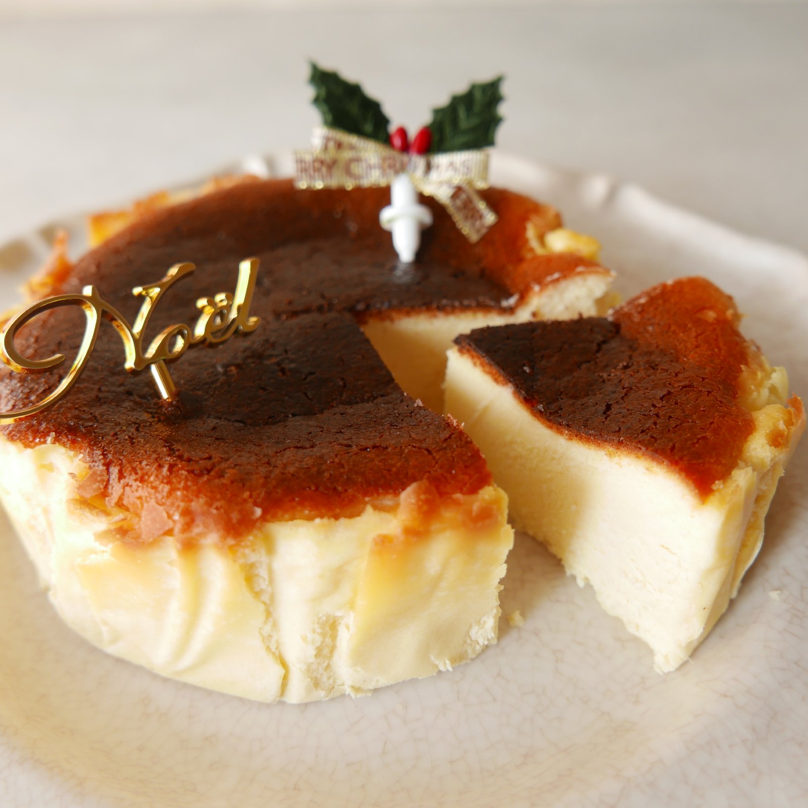 濃厚バスククリスマスケーキ