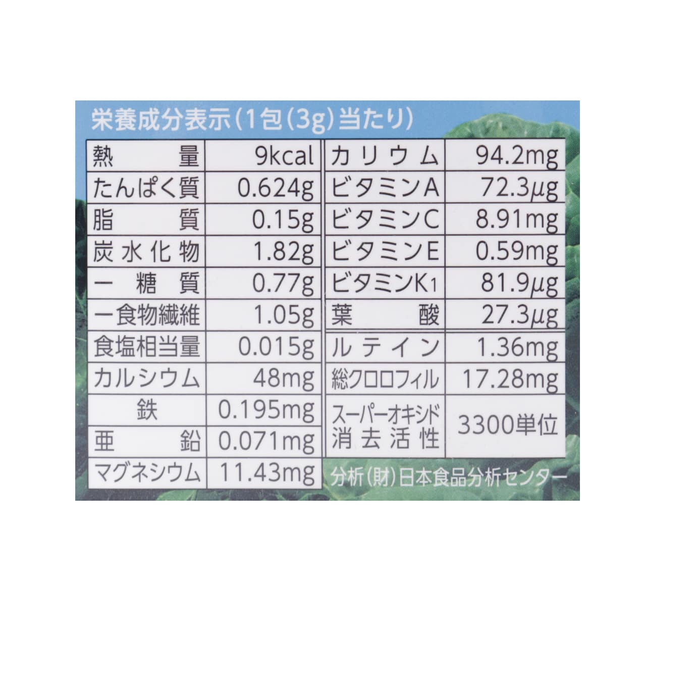 有機青汁・粉末タイプ | ビオセボン オンラインストア