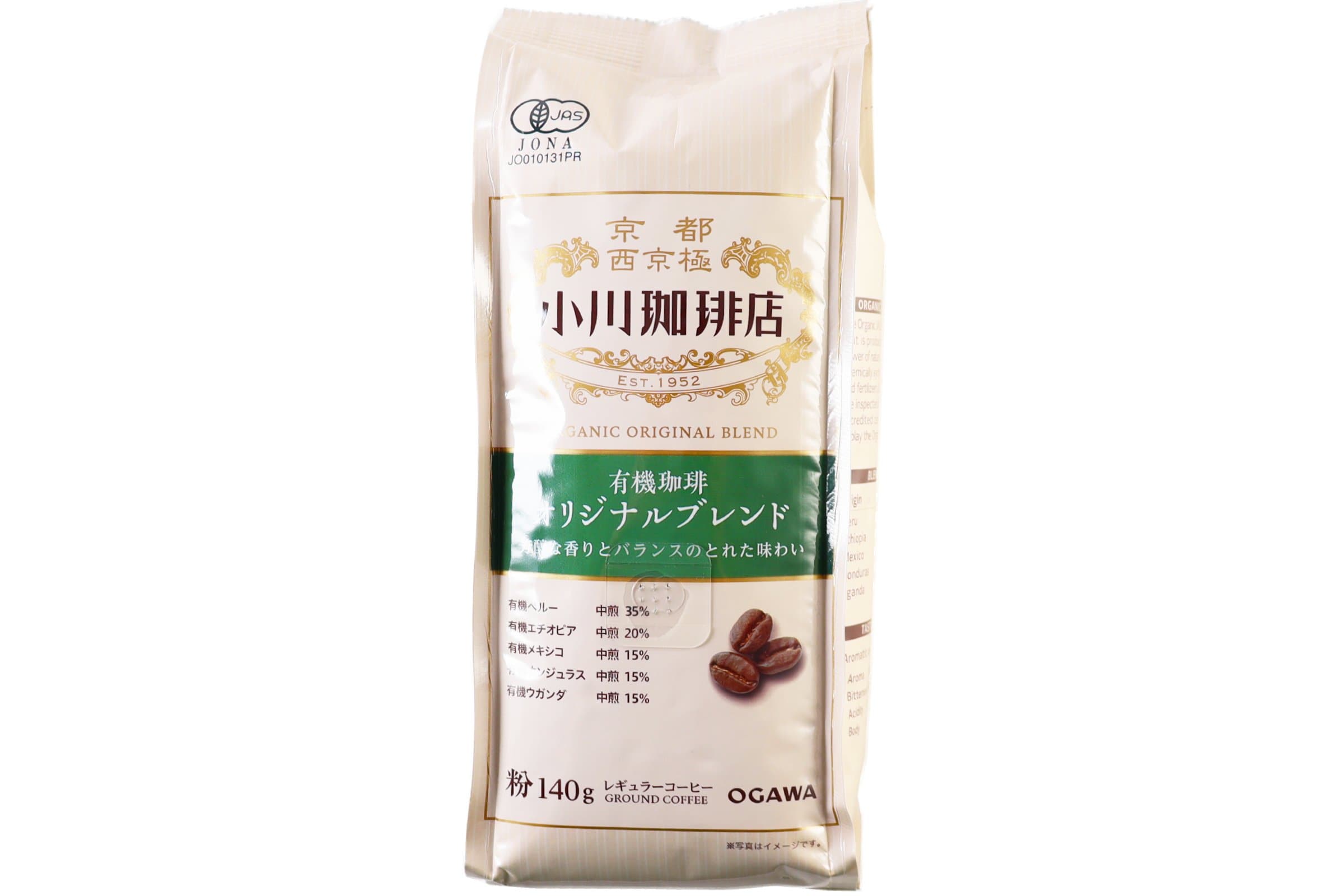 小川珈琲店 有機珈琲 オリジナルブレンド 粉