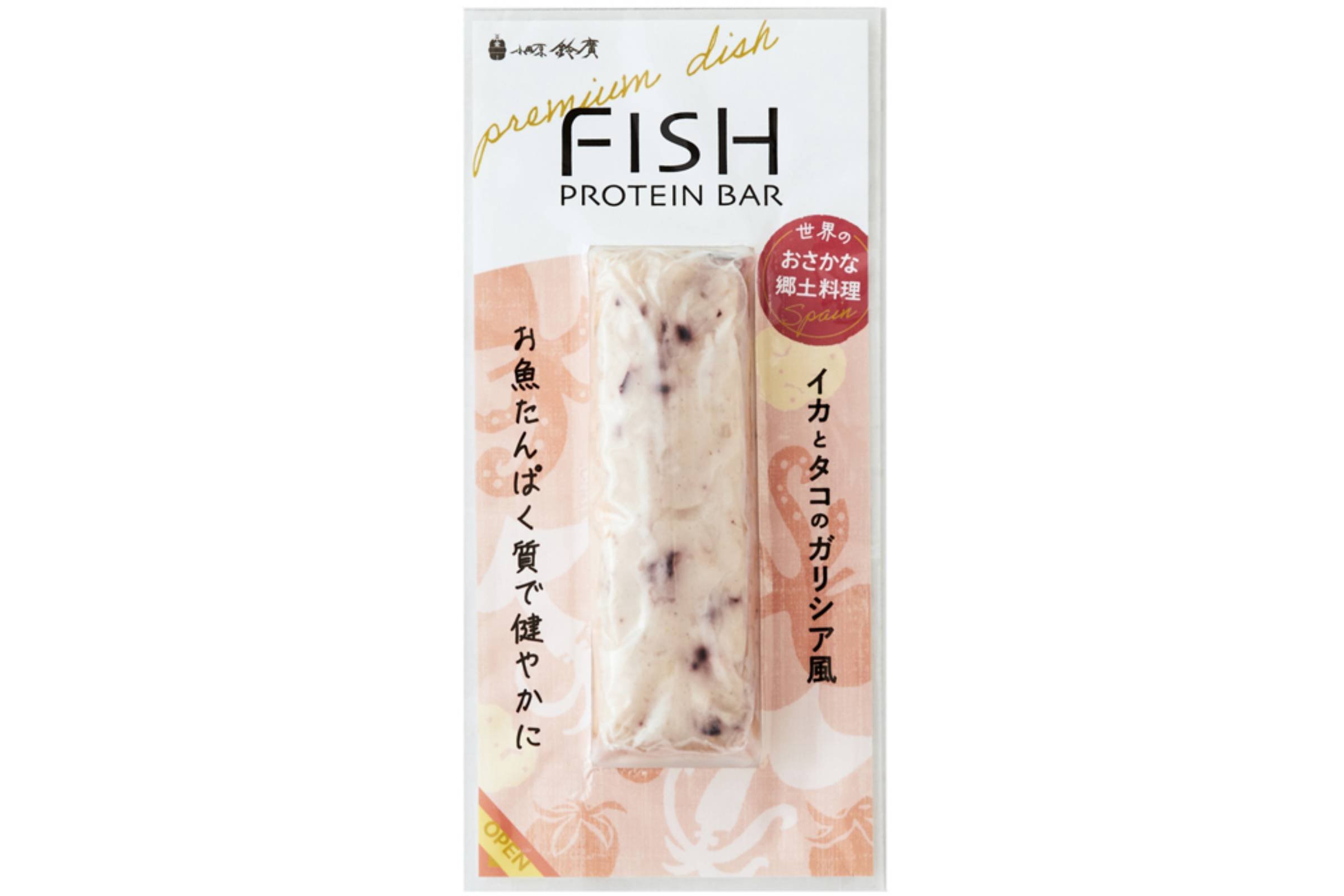 フィッシュプロテインバー　イカとタコのガリシア風〈冷蔵〉