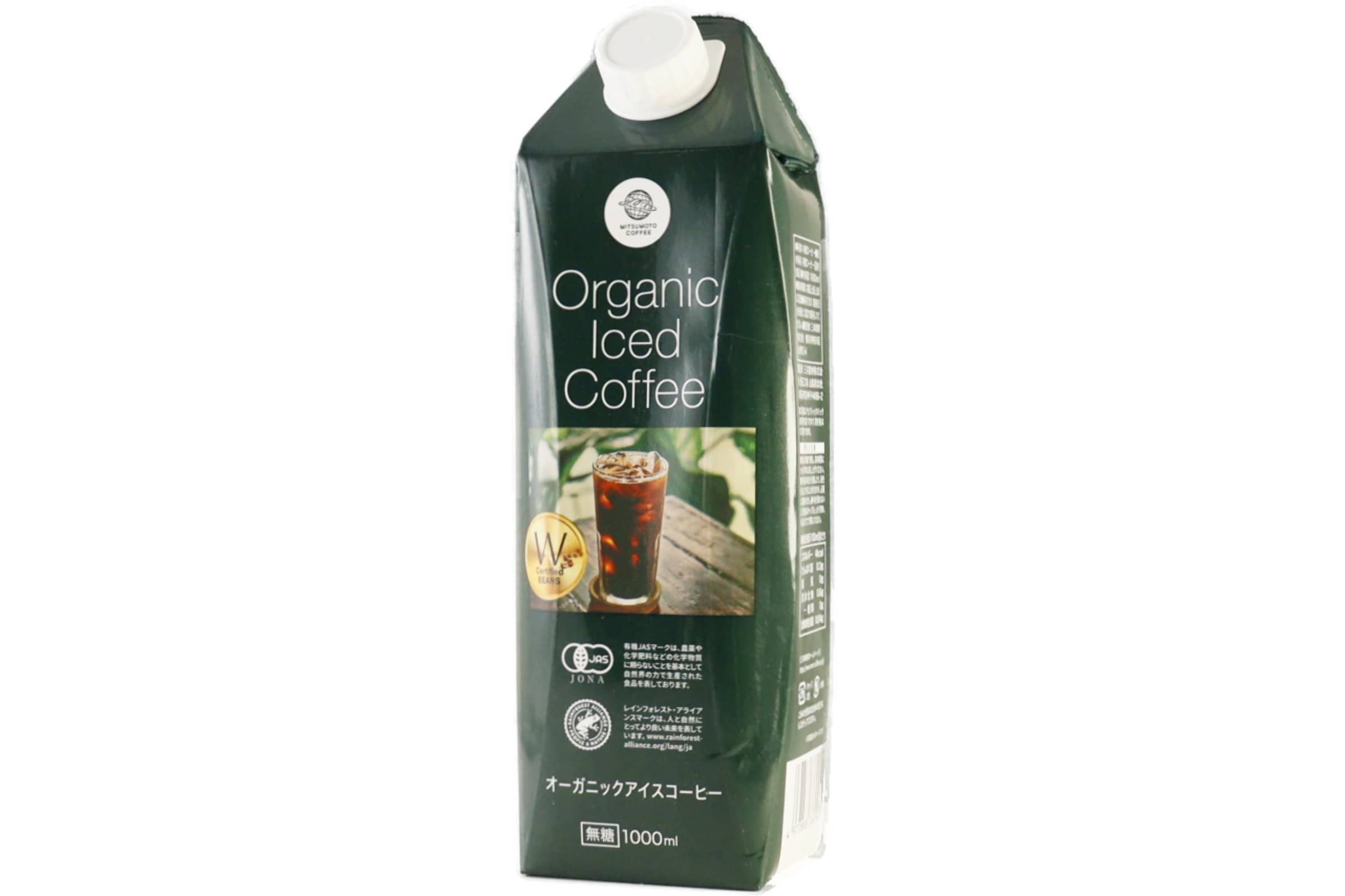 オーガニックアイスコーヒー1000ml 無糖