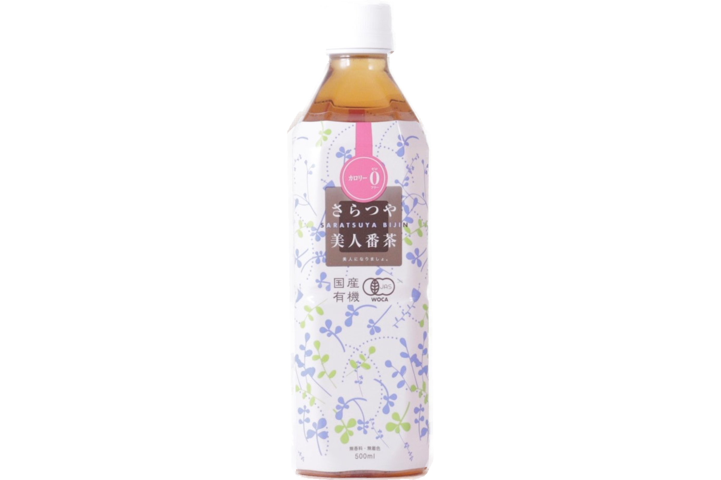 （ムソー）国産有機さらつや美人番茶500ml　