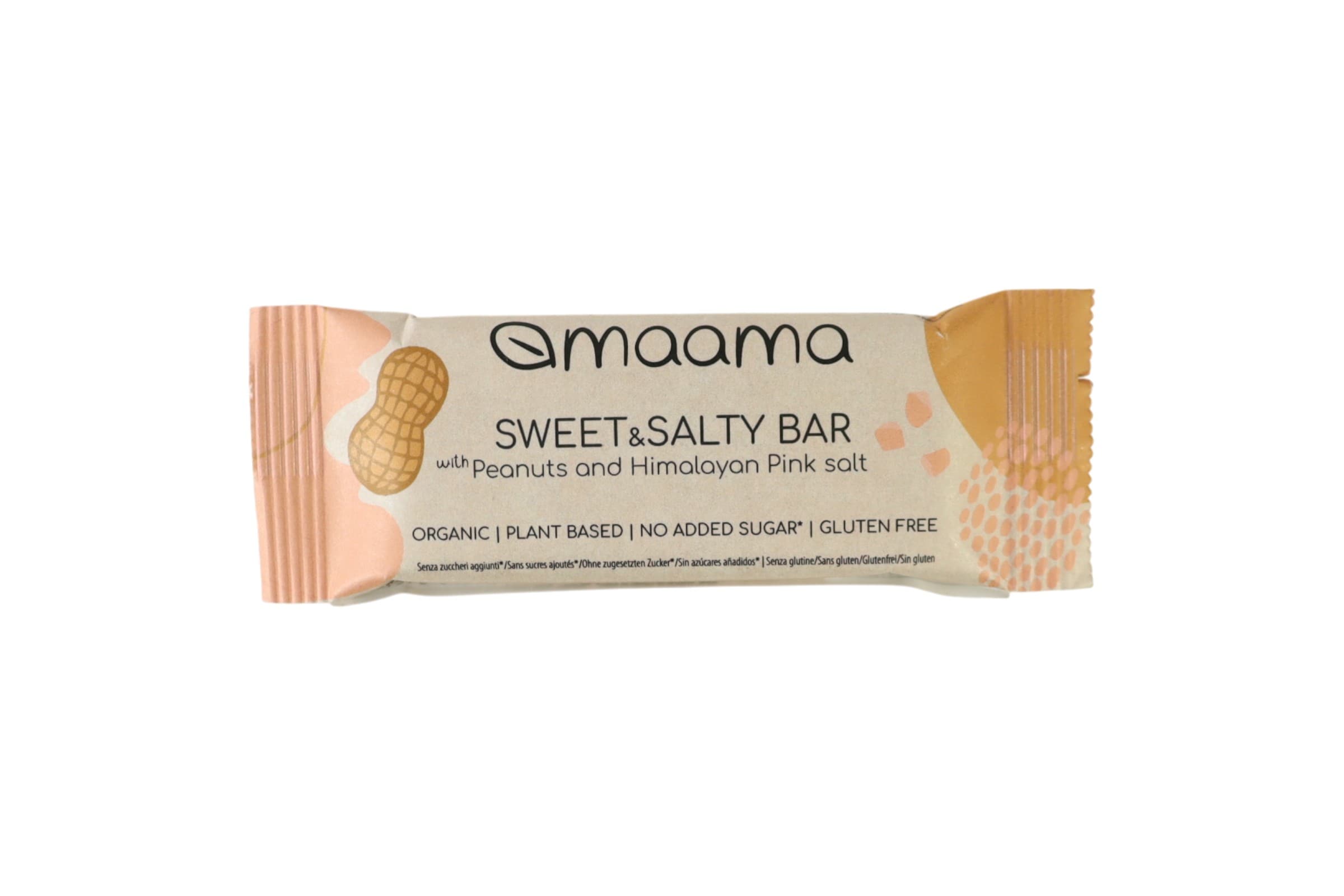 フルーツ＆ナッツバー　ピーナッツ・ピンクソルト