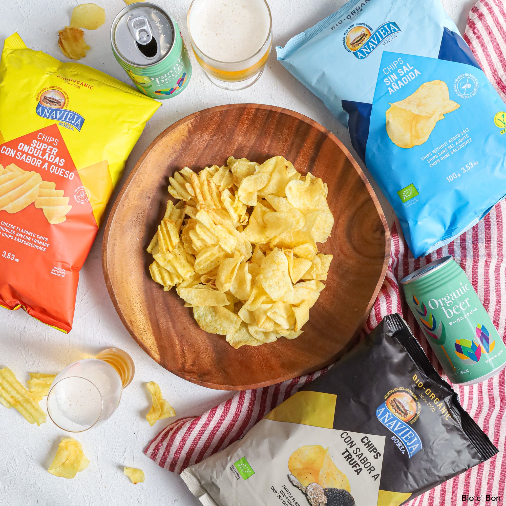 【送料無料】オーガニックポテトチップス（トリュフ）12点セット