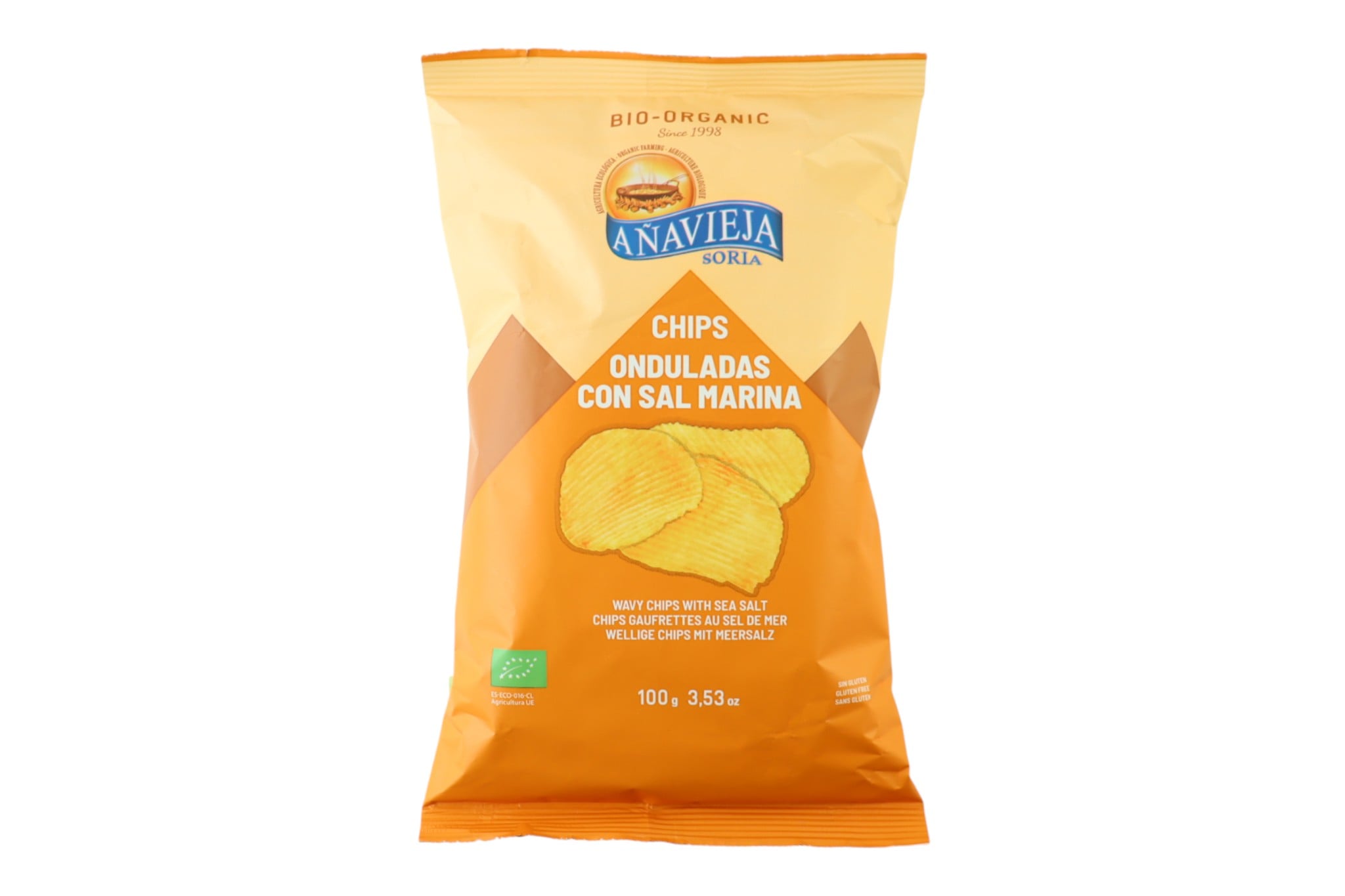 オーガニック ポテトチップス ウェイビー（シーソルト）【ポイント5倍】