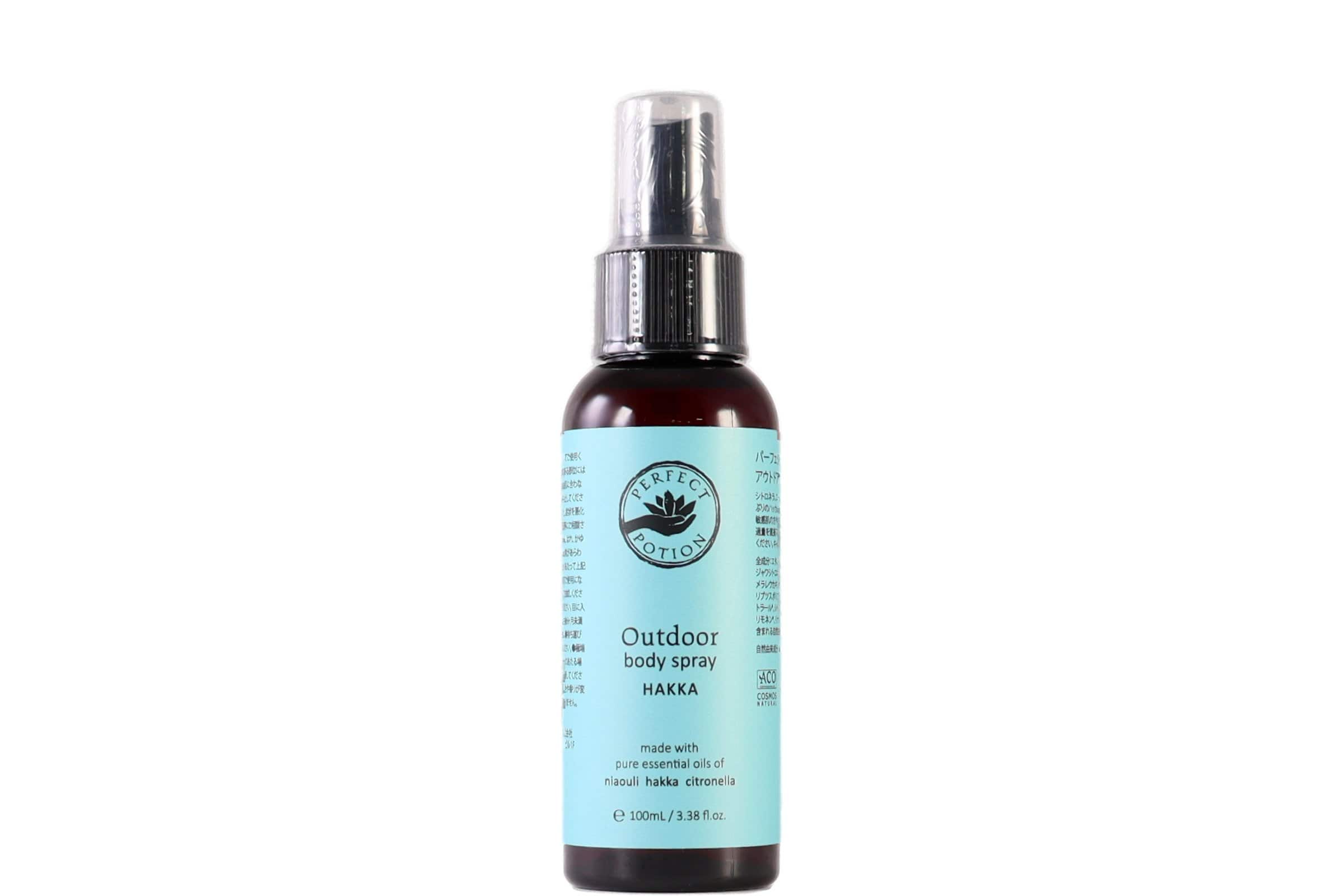 アウトドアボディスプレーハッカ 100ml