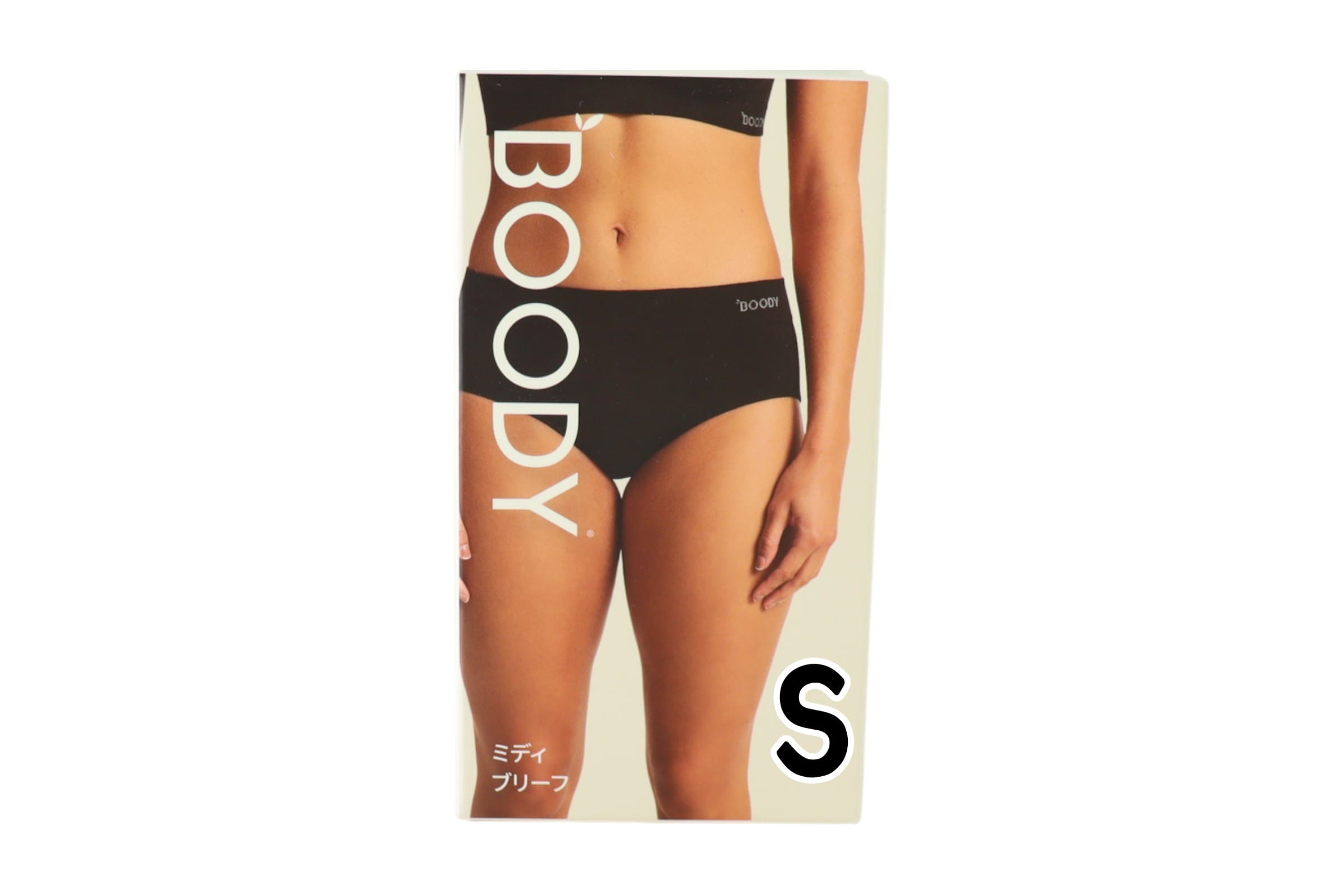 ミディブリーフ　ブラック　S